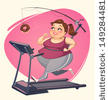 stock-vector-fat-girl-is-running-vector-illustration-149284481